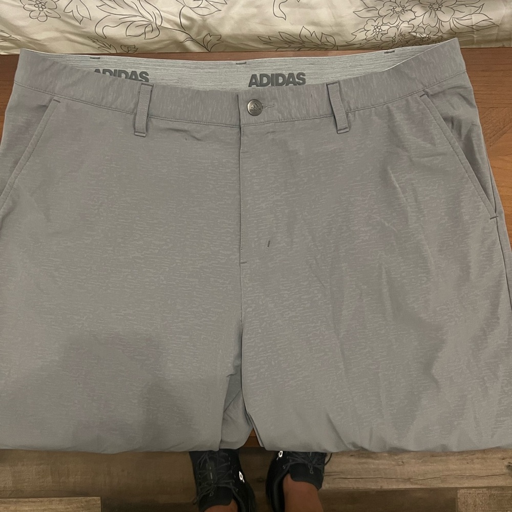 Adidas Golf Men's Light Gray Shorts